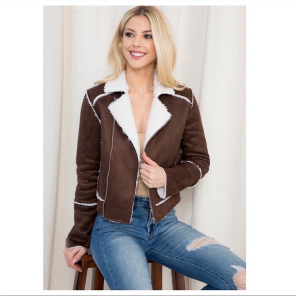 Faux Suede Jacket - Picture 6 of 6